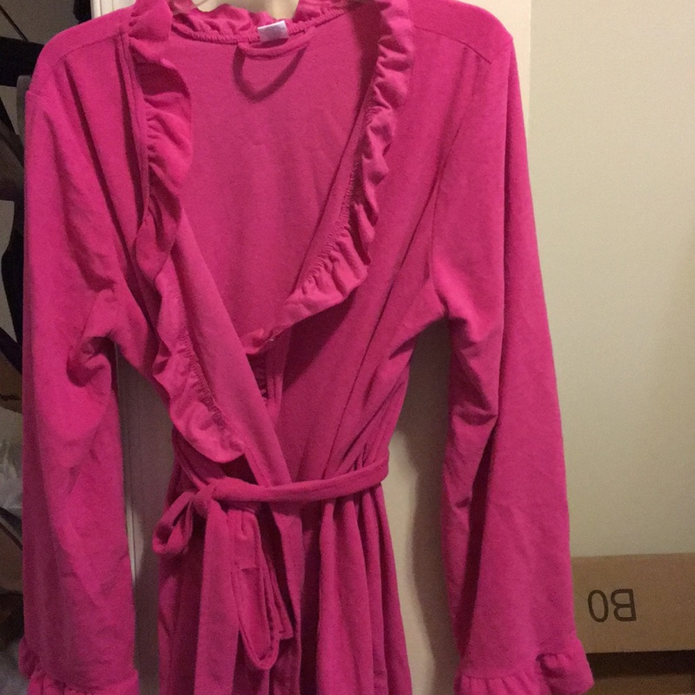 Pink robe